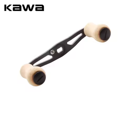 Ruke Carbon Handle Fishing Reel For Daiwa Abu Wood Knob Ultra Light Hole Size 8*5mm For Daiwa Reel H