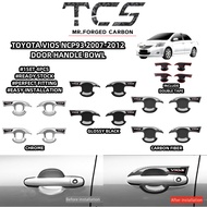TCS TOYOTA VIOS NCP93 2007-2012 CAR DOOR HANDLE BOWL COVER ACCESSORIES