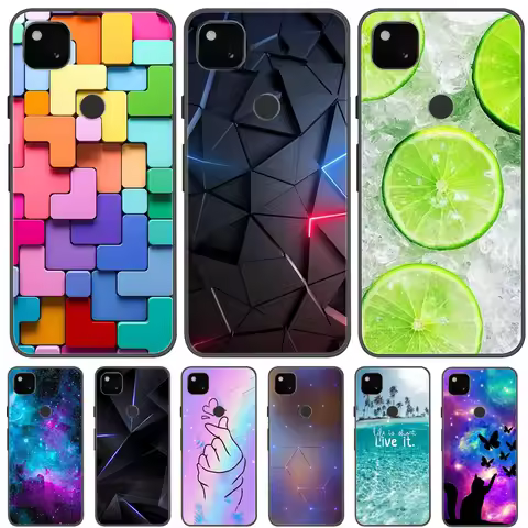 Silicone Case For Google Pixel 4A Case 5.81 Silicone Pixel 4A 5G Back Cover Phone Case For Google Pi