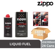 Zippo Premium Lighter Fluid 133/355 ml, 24 Cans (Caton Deal)