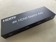 4K HDMI 4In 2Out Switch