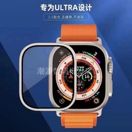 Suitable for Apple Apple Watch Ultra 2 49mm Metal Integrated Watch Tempered Film
