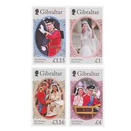 Gypsophilatar Stamp 2021 10th Anniversary Wedding Ceremony Willie Prince And Kate Middle