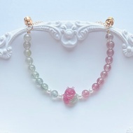 花袋子小倉鼠 碧璽小倉鼠手鍊