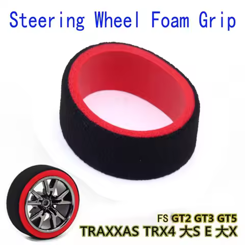 Handwheel Foam Cover RC Hand Wheel Sponge Sleeve for TRAXXAS Flysky GT2 WFLY Futaba 3pv 4pls 4pv 4px