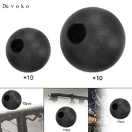 [Devoko] 10Pcs Fitness Pulley Cable Ball Stoppers Gym Cable Use Accessories Workout Pulling Wire Gym