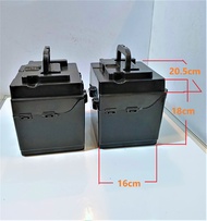 ebike battery case, 2 battery box for romai mini cruz, nwow erv, ecobike and other model or brand, 4