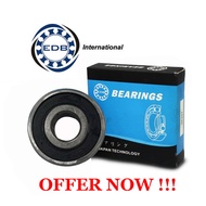 EDB BEARING 6000 2RS 6000 ZZ 6001 ZZ 6002 ZZ 6002 2RS 6003 ZZ 6202 2RS 6300 ZZ 6301 ZZ 6301 2RS 6302