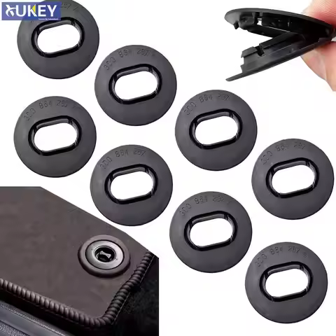 For VW Golf 4 5 Jetta Passat B5 BEETLE Skoda Leon Seat Carpet Floor Mat Twistlock Mounting Clamp Cli