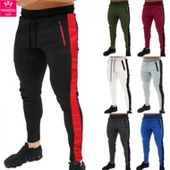 Mens Slim Fit Joggers Track Suit Fleece Jogging Bottoms Skinny GYM Sweat Pants