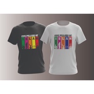 Tshirt MUSLIM/RUKUN ISLAM/FIVE PILLARS OF ISLAM