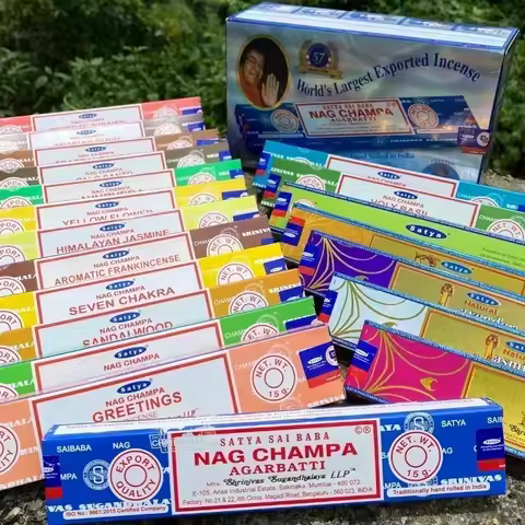 India Sticks Incense WhiteSage Sandalwood Incense Bedroom Toilet Eliminate Negative Energy Cense Hom
