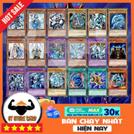[Bộ 18 hình in] Thẻ bài Yugioh Blue eyes white dragon và các nhân vật đại diện - thẻ in theo yêu cầu