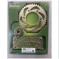 sproket set Y15zr/Rs150/ size 42-15