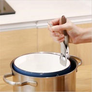 [SG SELLER]Stainless Steel Bowl Clip Non Slip Anti Scalding Gripper Home Restaurant Bowl Holder Easy To Clean