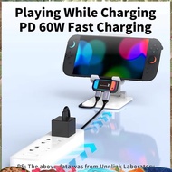 Portable Docking Station  Switch 2 Featuring 4K  Output& PD Charging, Mini Travel Dock for NS2 to TV