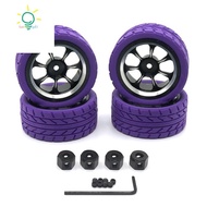 【hzswankgd3.sg】65mm Metal Wheel Rim Tire Tyre with 12mm Adapter for  C14 C24 MN D90 MN98 MN99S MN-90