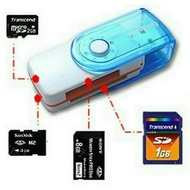 Samsung 4 Slot Card Reader Micro SD SD CARD MMC /