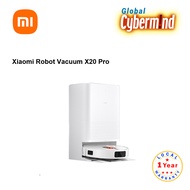 Xiaomi Robot Vacuum X20 Pro - 1 year local warranty (Brought to you by Global Cybermind)
