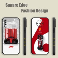 Casing For Realme GT Neo 3 5G 2T 3T C55 10 C51 C53 11 Pro Plus Ferrari Formula 1 JGL71 Phone Case Sq