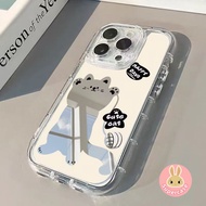 Cute Cat Mirror Phone Case For Vivo Y39 Y38 Y37 Pro Y36 Y29 Y27 Y27S Y16 Y02 Y02A Y02T Y78 Plus Y77 