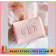 Authentic DIOR Sakura Beauty Skincare VIP Gift Pink Makeup Bag Skincare Pouch with FREE GIFT BOX