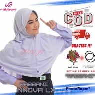 Promo Awal Tahun Kerudung Rabbani Innova Lx Tali Tertutup Hijab Instan Sekolah SD SMP SMA Rabbani