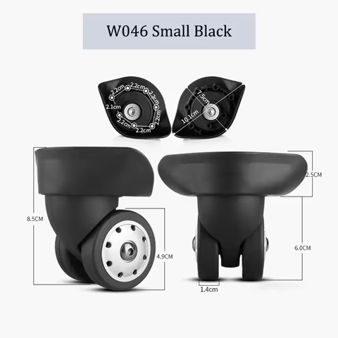 Suitcase Luggage Wheel Accessories Roller Compatible Diplomat Luggage President Trolley Suitcase Tra