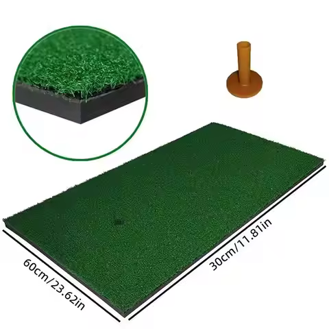 Golf Exercise Mat EVA Indoor Outdoor Golf Swing Practice Mat Garden Grassland Golf Training Equipmen