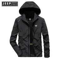 JEEP SPIRIT 1941 ESTD Jacket Mens Jacket Casual Outdoor Breathable Jacket