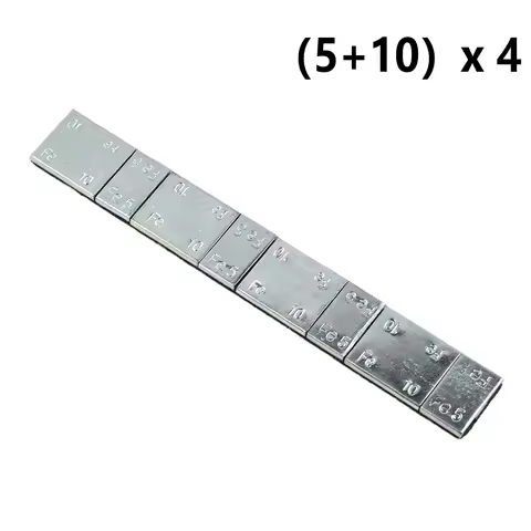 60g Counterweight Block With Adhesive Rubber Wheel Chassis Counterweight Wheel Balance Block Weight 