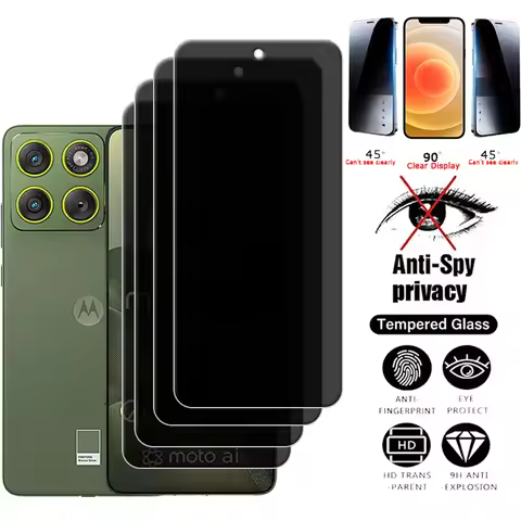 1/2/3/4Pcs For Moto Edge 70 Glass Motorola Moto Edge 70 Tempered Glass Privacy 9H Anti-Spy Phone Scr