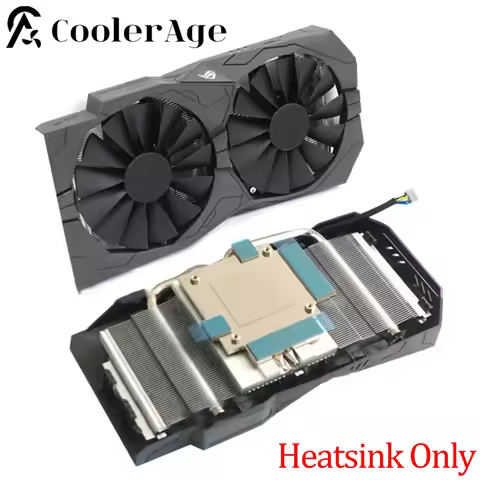 Video Card Heatsink Replacement For Public Version RX 470 480 570 580 RX470 RX480 RX570 Graphics Car