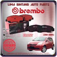 Perodua Myvi Old Front Brake Pads , Disc Brake Pad Brembo Ceramic NAO *Original* (2005-2011)