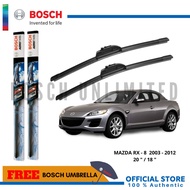 Bosch AEROTWIN Wiper Blade Set for MAZDA RX-8 2003-2012 (20 /18 )