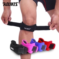 Aolikes Adjustable Patella Spring Protect Belt Knee Lap Leg Lutut Brace Guard Support Strap Kaki Sport Gym Hiking 运动物理护膝