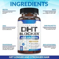 60 capsules DHT Blocker Capsules Powerful Hair Support Supplement DHT Blocker Capsules Healthy Hair 