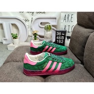 Gucci X Adidas Original couple lace-up flat shoes
