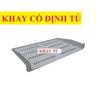 Fixed rack cabinet tray D600 for 19 inch rack cabinet, high quality powder coating