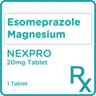 NEXPRO Esomeprazole Magnesium 20mg 1 Tablet [Prescription Required]