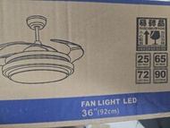 全新 LED 吊扇燈 36 吋