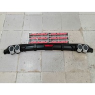 Toyota Vios Gen 3 Rear Bumper Diffuser