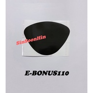 SYM E BONUS SPORT BONUS Black Sticker Meter / Tinted Meter #e-bonus110 sportbonus 110