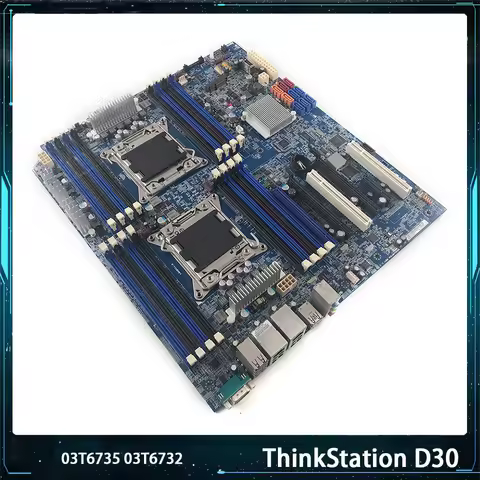 For Lenovo ThinkStation D30 Motherboard X79 C602 03T6735 3T6735 03T6732 3T6732 LGA2011 DDR3 Support