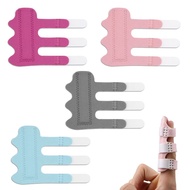 4pcs Finger Splints, Upgraded Finger Straightener with 3 Finger Straps, Finger Stabilizer Brace Fing