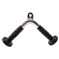 V Handle Gym Handle Pull Down Bar V Bar Handle Alat Fitness Rubber Grip Grip Bar Gym
