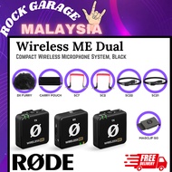 Rode Wireless ME Dual Clip-on Microphone System - Black/White
