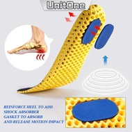 UOne Memory foam sports insole shock-absorbing leisure breathable mesh insole