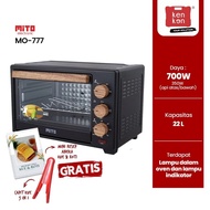 Mito - Hit Electric Oven MO 777 MO-777 | Free 3-in-1 Bread Recipe Book + Cake Claw