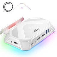 JSAUX RGB Docking Station for ROG Ally Steam Deck Legion Go Dock Hub 4K@120Hz